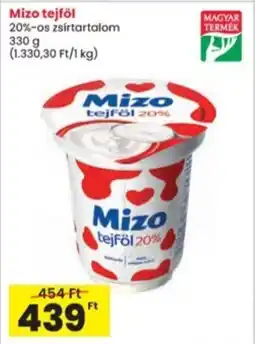 Interspar Mizo tejföl 20% ajánlat