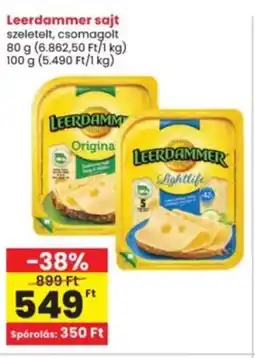 Interspar Leerdammer sajt ajánlat