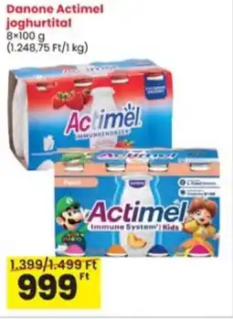 Interspar Danone Actimel joghurtital ajánlat