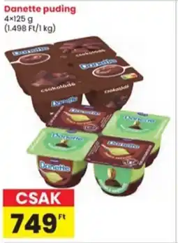 Interspar Danette puding ajánlat
