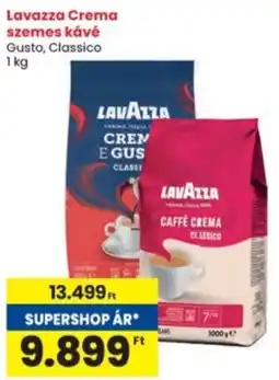 Interspar Lavazza Crema szemes kávé ajánlat