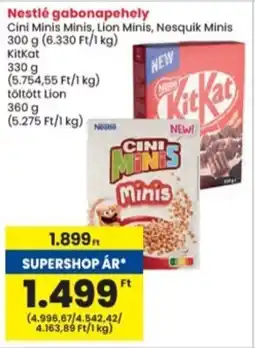Interspar Nestlé gabonapehely ajánlat
