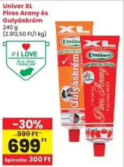 Interspar Univer XL Piros Arany és Gulyáskrém ajánlat