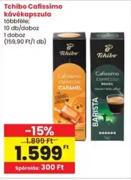 Interspar Tchibo Cafissimo kávékapszula ajánlat