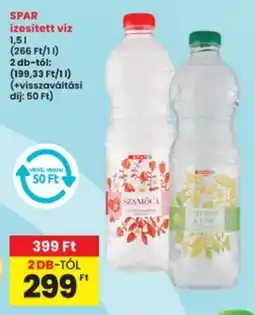 Interspar SPAR ízesített víz ajánlat