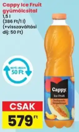 Interspar Cappy Ice Fruit gyümölcsital ajánlat