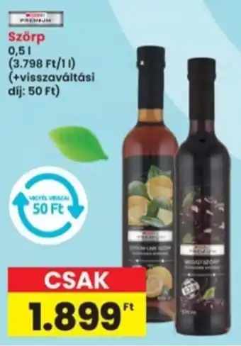 Interspar Szörp ajánlat