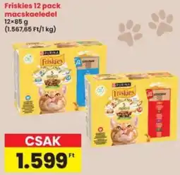 Interspar Friskies 12 pack macskaeledel ajánlat