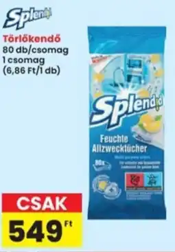 Interspar Splendid Törlőkendő ajánlat