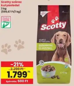 Interspar Scotty száraz kutyaeledel ajánlat