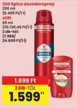 Interspar Old Spice dezodorspray ajánlat