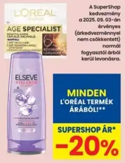 Interspar L'Oréal termék ajánlat