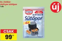 Interspar Dr. Oetker Airfryer sütőpor ajánlat