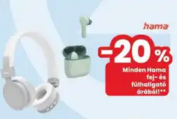 Interspar Hama fej- és fülhallgató ajánlat