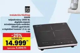Interspar SIM PEX Indukciós főzőlap 33609 ajánlat