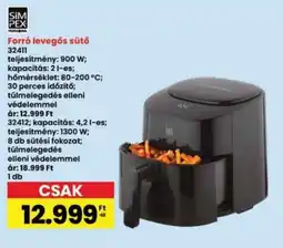 Interspar SIM PEX Forró levegős sütő 32411 ajánlat