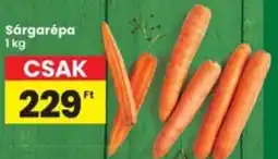 Interspar Sárgarépa ajánlat