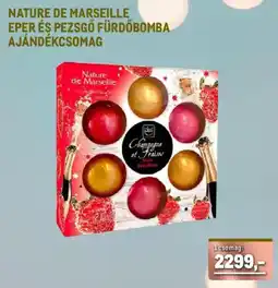 Metro Nature de Marseille eper és pezsgő fürdőbomba ajándékcsomag ajánlat