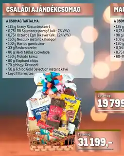 Metro Családi ajándékcsomag ajánlat