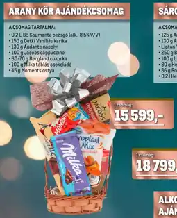Metro Arany Kör ajándékcsomag ajánlat