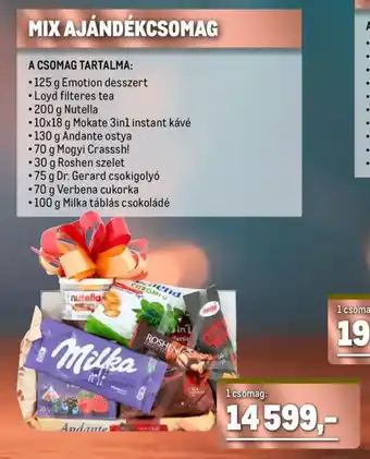 Metro Mix ajándékcsomag ajánlat