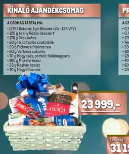 Metro Kínáló ajándékcsomag ajánlat