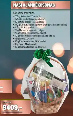 Metro Nasi ajándékcsomag ajánlat