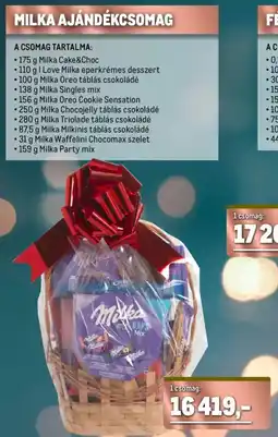 Metro Milka ajándékcsomag ajánlat