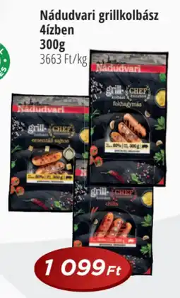 Real Nádudvari grillkolbász 4ízben ajánlat