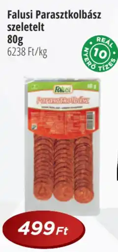 Real Falusi Parasztkolbász szeletelt ajánlat