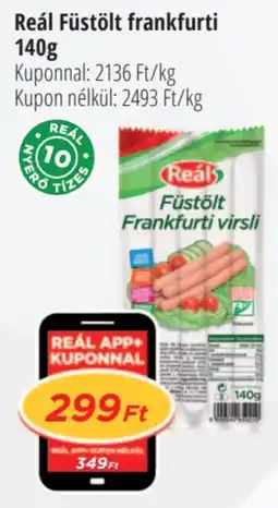 Real Reál Füstölt frankfurti ajánlat