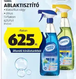 ALDI TANDIL Ablaktisztító ajánlat