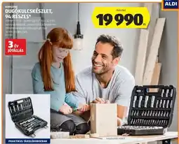 ALDI WORKZONE Dugókulcskészlet, 94 részes ajánlat
