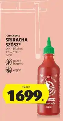 ALDI FLYING GOOSE Sriracha szósz ajánlat