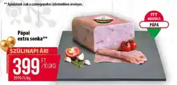 Coop Pápai Extra Sonka ajánlat