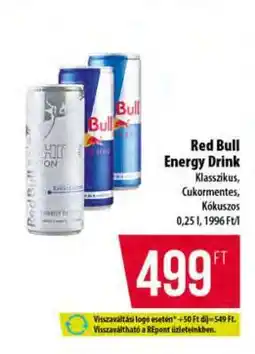 Coop Red Bull Energy Drink ajánlat