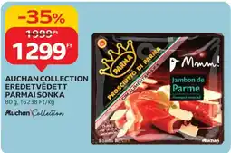Auchan AUCHAN COLLECTION EREDETVÉDETT PÁRMAI SONKA ajánlat