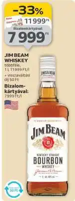 Auchan JIM BEAM WHISKEY ajánlat
