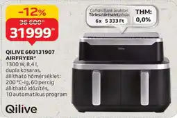 Auchan QILIVE 600131907 AIRFRYER ajánlat