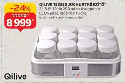 Auchan QILIVE 153250 JOGHURTKÉSZÍTŐ ajánlat