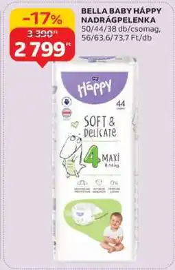 Auchan Bella Baby Happy Nadrágpelenka ajánlat