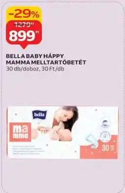 Auchan BELLA BABY HAPPY MAMMA MELLTARTÓBETÉT ajánlat
