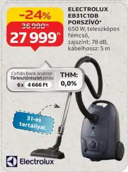 Auchan ELECTROLUX EB31C1DB PORSZÍVÓ ajánlat