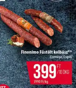 Coop FINONIMO FÜSTÖLT KOLBÁSZ ajánlat