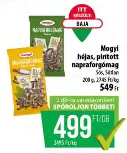 Coop Mogyi héjas, pirított napraforgómag ajánlat
