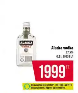 Coop Alaska vodka ajánlat