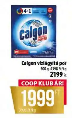 Coop Calgon vízlágyító por ajánlat