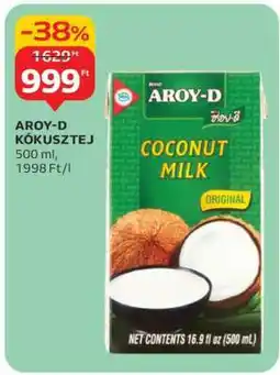 Auchan Aroy-D kókusztej ajánlat
