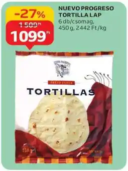 Auchan NUEVO PROGRESO TORTILLA LAP ajánlat