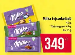 Coop Milka tejcsokoládé ajánlat